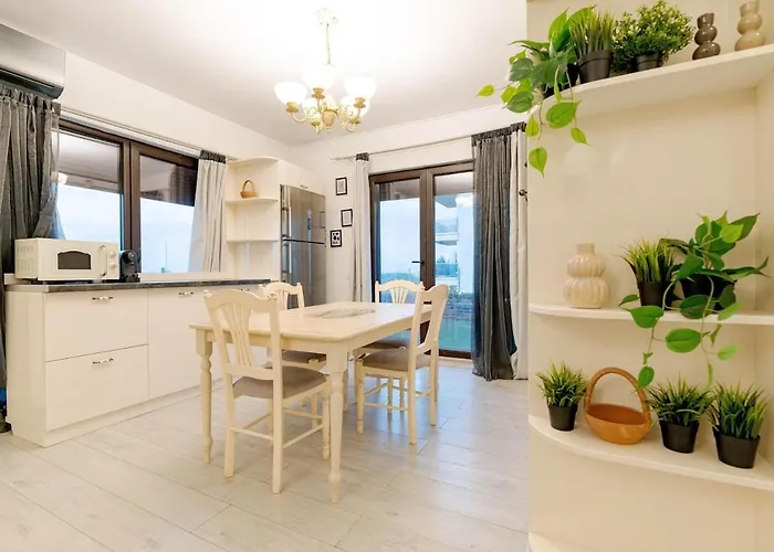 Downtown Floreasca Penthouse W Jacuzzi&terrace Apartament Bucureşti