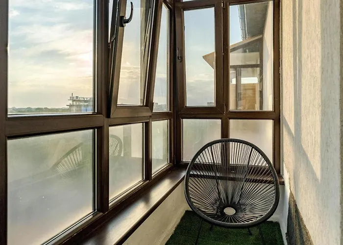 Downtown Floreasca Penthouse W Jacuzzi&terrace